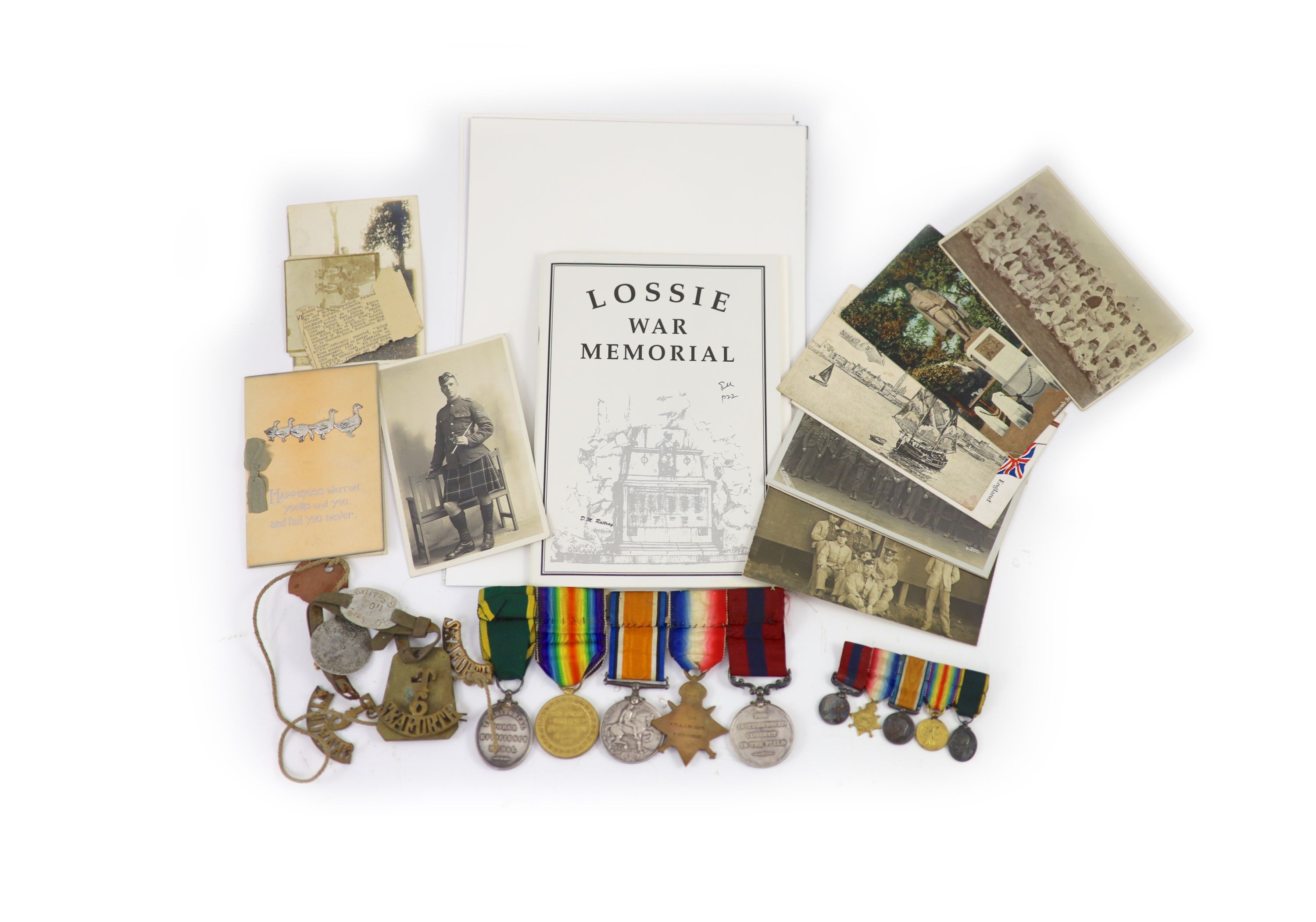 A Great War D.C.M. group of five awarded to Captain Alexander Grant Gilbert, Seaforth Highlanders/Kings African Rifle Corps